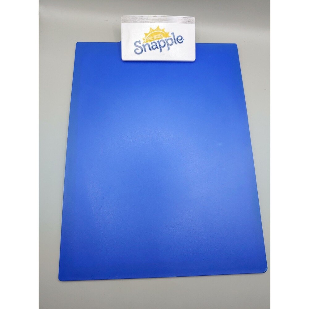 Vintage 90s Snapple Clipboard